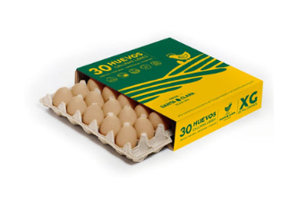 Bandeja 30 huevos extra grandes